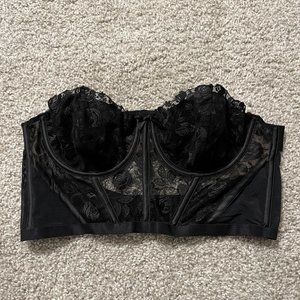 For Love and Lemons Rose Petal Bustier Size Large